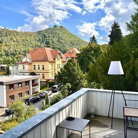 Hyggeliving - Neu - Luxus - - Bergblick - 3 Balkone - Parken - 100qm Apartmán Bad Harzburg