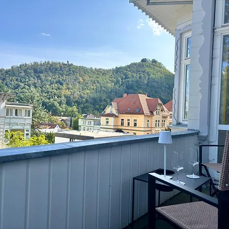 Apartmán Hyggeliving - Neu - Luxus - - Bergblick - 3 Balkone - Parken - 100qm Bad Harzburg