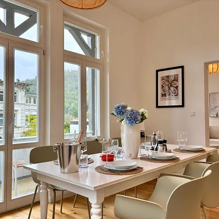 Apartmán Hyggeliving - Neu - Luxus - - Bergblick - 3 Balkone - Parken - 100qm *