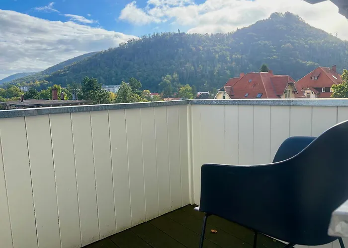 Hyggeliving - Neu - Luxus - - Bergblick - 3 Balkone - Parken - 100qm Lejlighed Bad Harzburg
